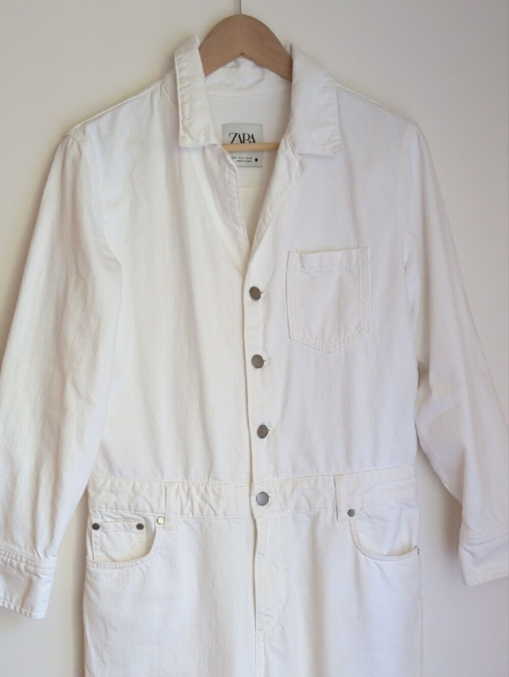 Zara Ecru/White Jumpsuit - Picture 6 of 13